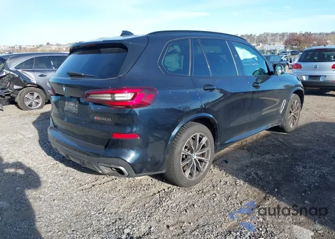 2021 BMW X5 M50I from USA, damaged, VIN 5UXJU4C04M9E09150